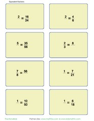 Finding denominators of equivalent fractions